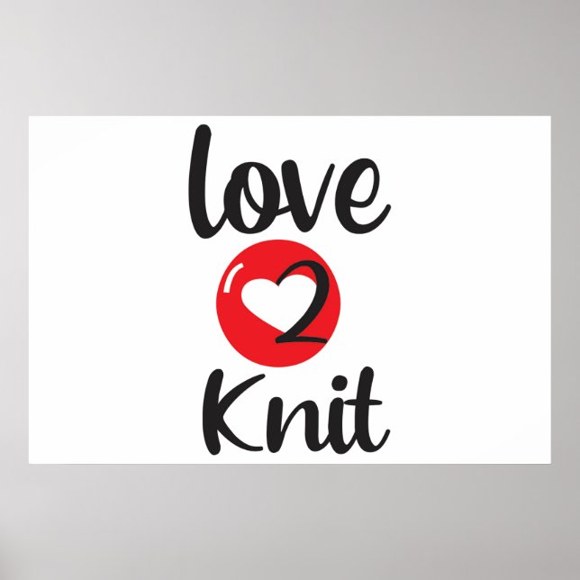 Poster Love 2 Knit (Devant)
