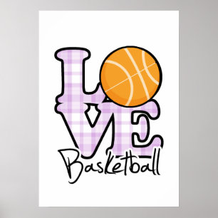 Poster Love Basketball