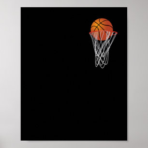 Poster Love Basketball - Joueurs de basket-ball