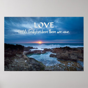 Poster Love Builds Bridges