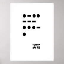 Love — code morse