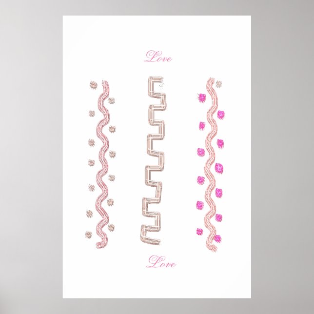 Poster Love Doodles (Devant)