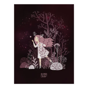 Poster Love Fairy tale par Alexandra Dikaia Love