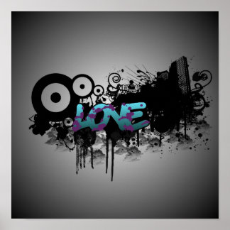 Poster LOVE Graffiti