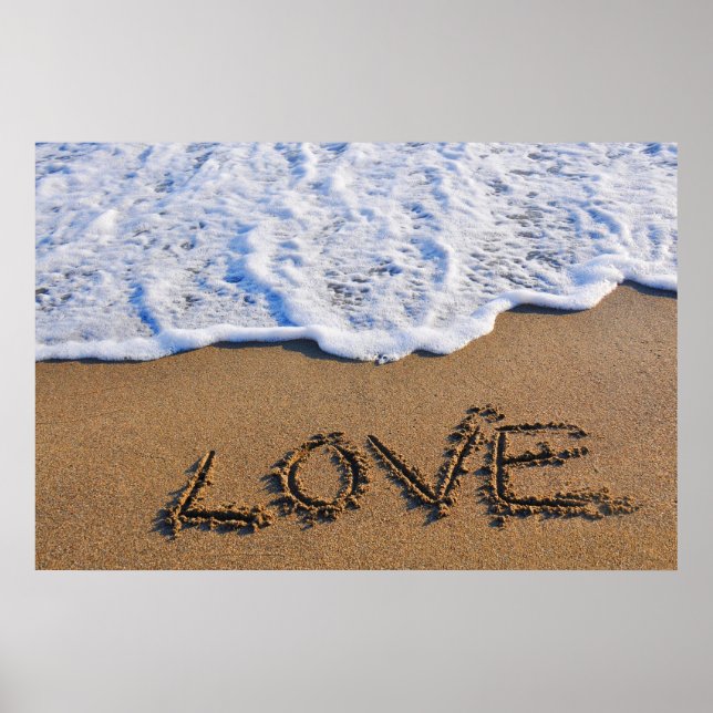 Poster Love into (Devant)