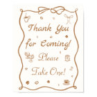 Love is Brewing Coffee Bridal Shower Favor 