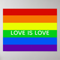 Love is Love Gay Pride LGBTQ Beautiful