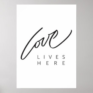 poster LOVE LIVES ICI