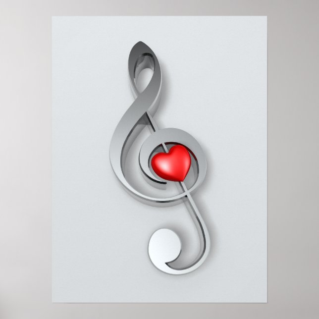Poster Love Music (Devant)