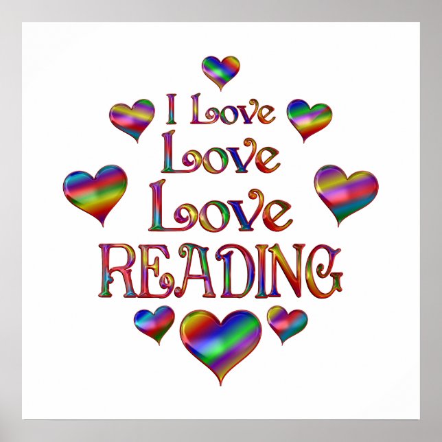 Poster Love Reading (Devant)