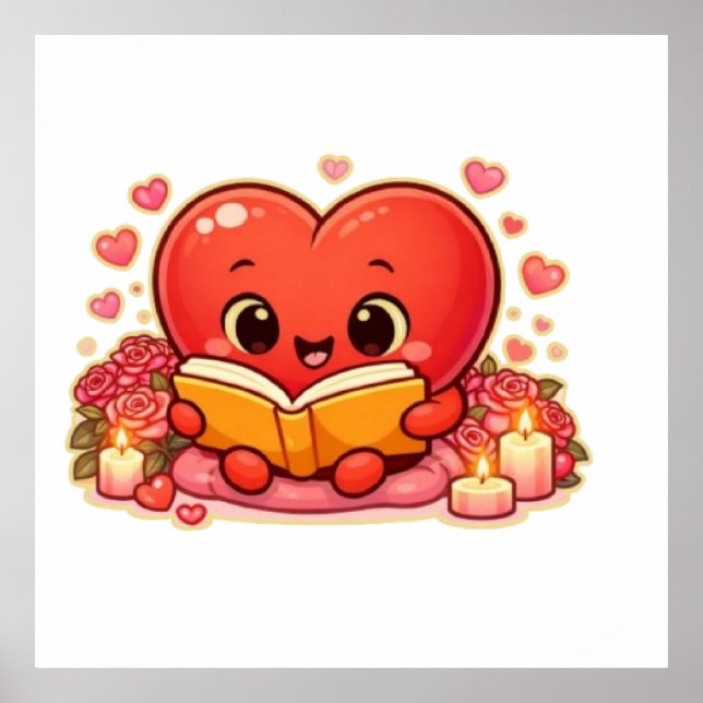 Poster Love Stories Begin Within the Heart (Devant)