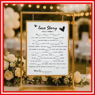 Poster Love Story Game   Mariage