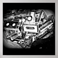 Poster-Love the Arts-Cassette Tapes