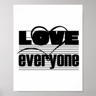 Poster Love Tout Le Monde Sticker3