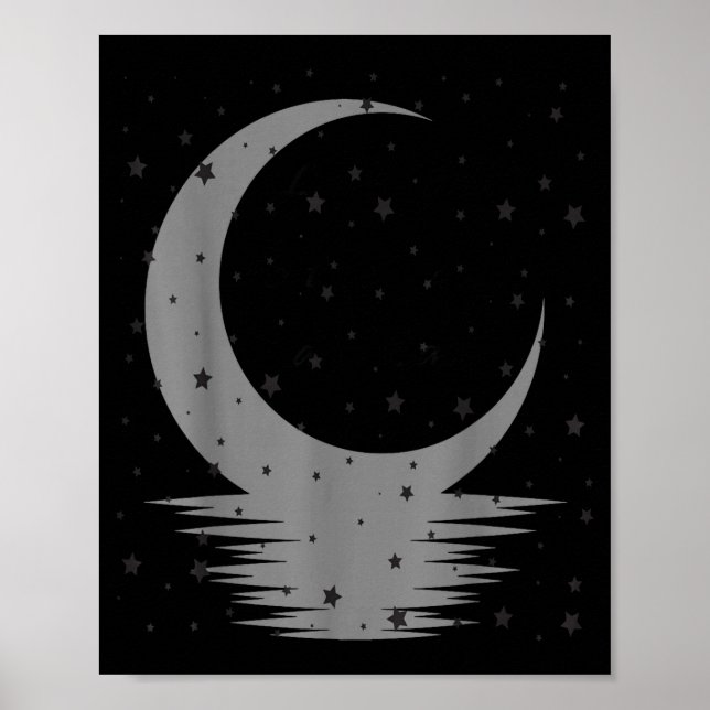 Poster Love You To The Moon And Back  (Devant)