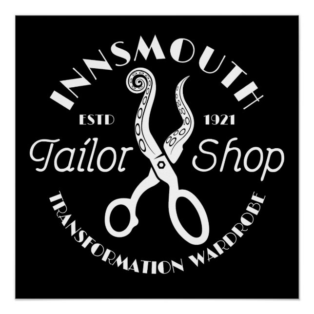 Poster Lovecraft Tailor Innsmouth (Devant)