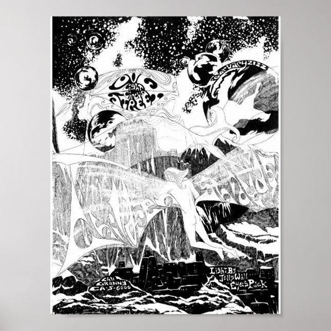 Poster LoveStreetLightCircusflyer fév21&22'69 (Devant)