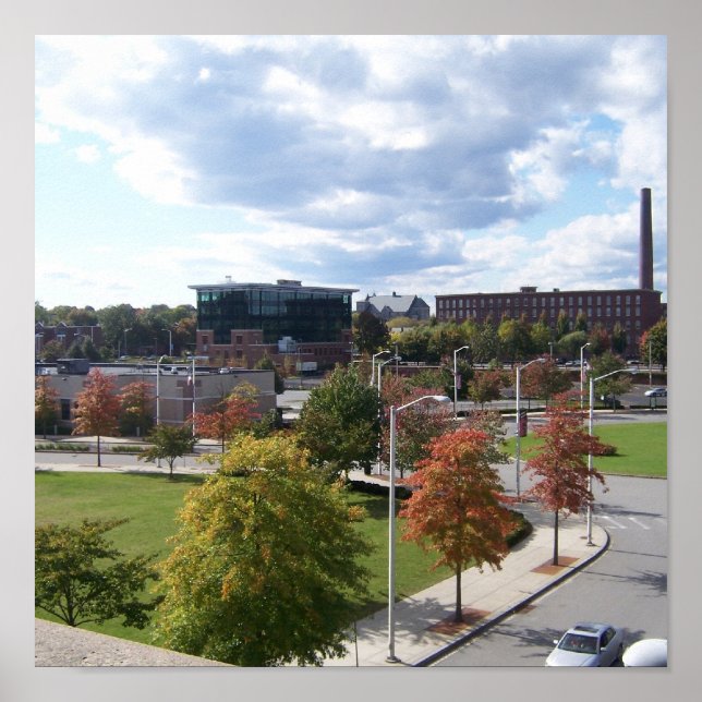 Poster Lowell Massachusetts (Devant)