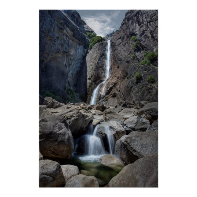 Poster Lower Yosemite Falls (Devant)