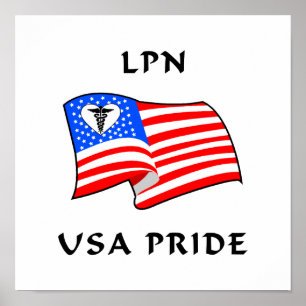 Poster LPN USA Pride
