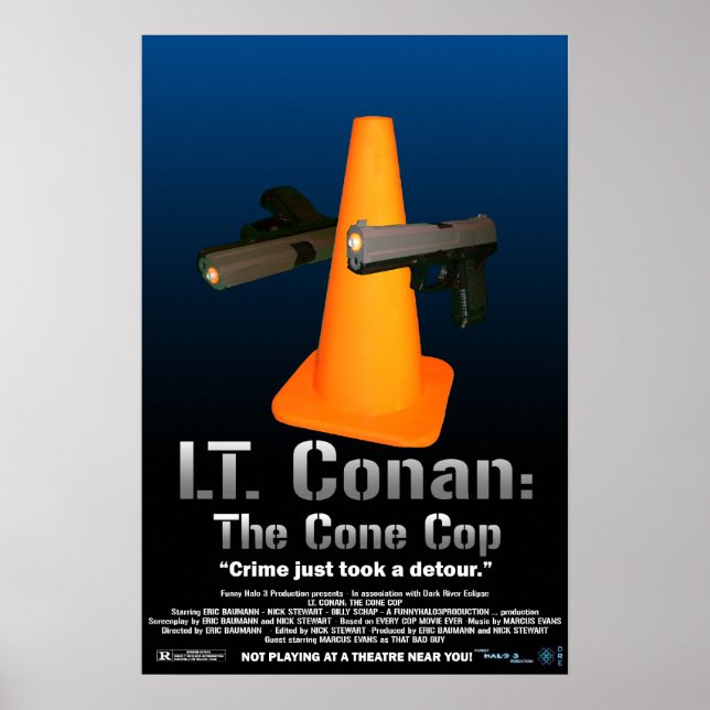 Poster Lt Conan : L'affiche du film Cone Cop (Devant)