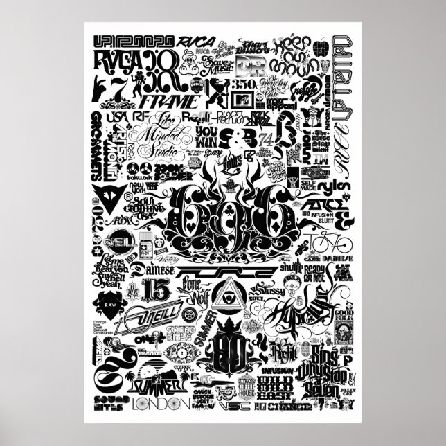 Poster Luca Ionescu "Histoire du logo" (Devant)