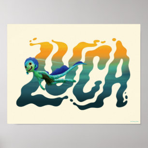 Poster Luca Luca Swimming