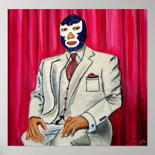 Poster Luchador (Devant)
