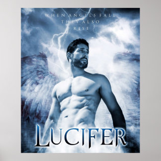 Poster Lucifer Morningstar Quand Les Anges Tombent Ils R 
