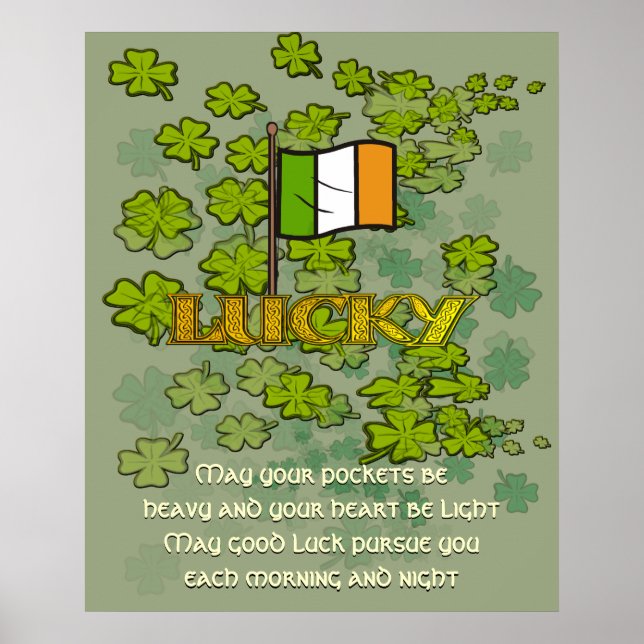 Poster Lucky (Devant)
