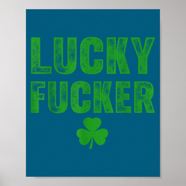 Poster Lucky And Lucky Forer St Patricks Day  (Devant)