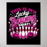 Lucky Bowling Shirt Ne Pas Laver Citation Drôle Po