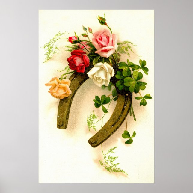 Poster Lucky Horseshoe (Devant)