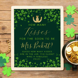 Poster Lucky In Love St. Patrick's Day Fête des mariées