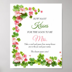 Poster Lucky in Love St. Patrick's Day Fête des mariées j
