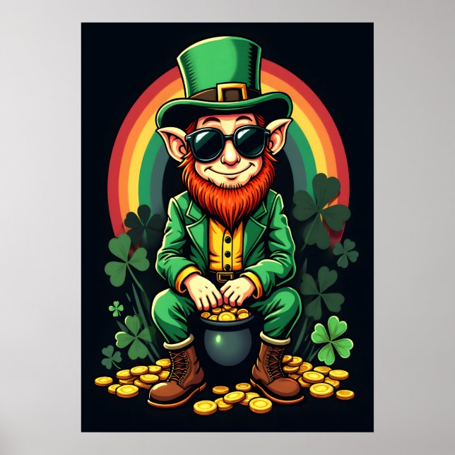 Poster Lucky Leprechaun (Devant)