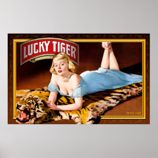 Poster Lucky Tiger