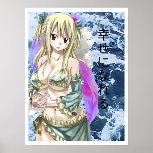 Poster Lucy Heartfilia Fairy Tail (Devant)