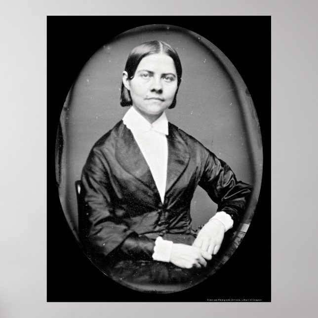 Poster Lucy Stone Daguerreotype 1844 (Devant)