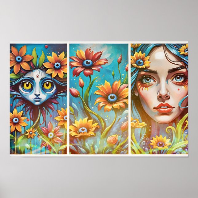 Poster Lucys Magic Garden (Devant)