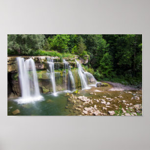 Poster Ludlowville Falls, Ludlowville, New York