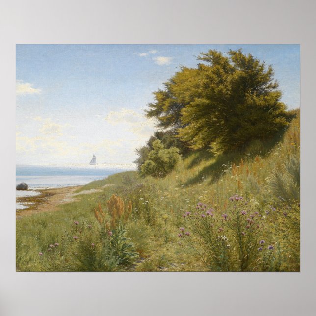 Poster Ludvig Kabell - Jour d'été en mer (Devant)