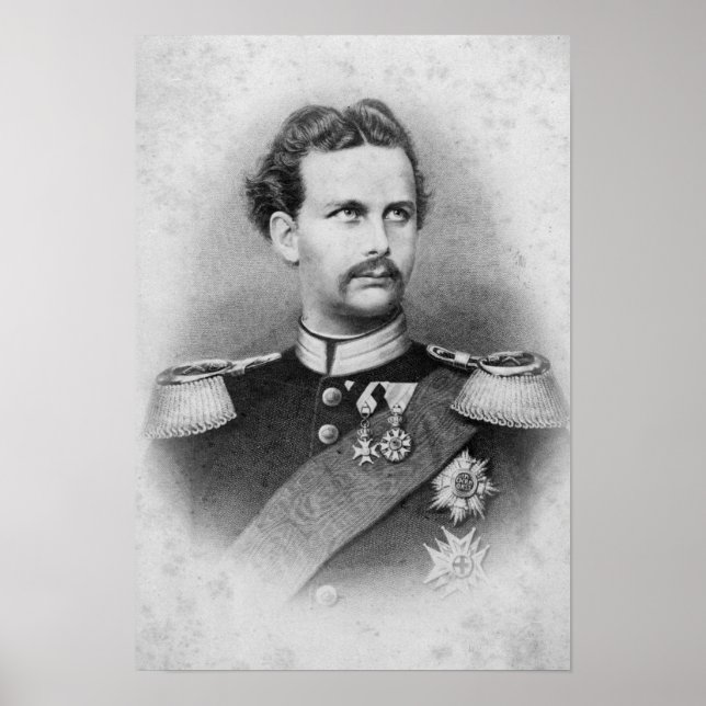 Poster Ludwig II de Bavière (Devant)