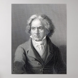 Poster Ludwig van Beethoven