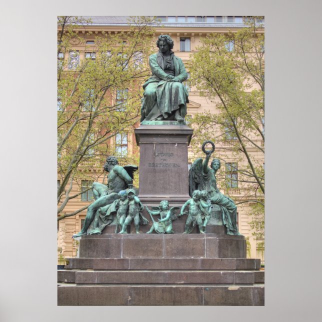 Poster Ludwig Van Beethoven (Devant)