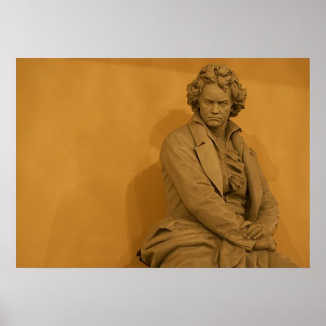 Poster Ludwig van Beethoven (Devant)