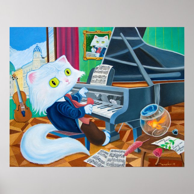 Poster "Ludwig van Caathoven" (Devant)