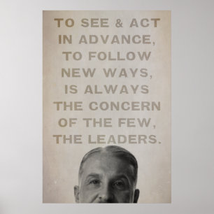 Poster Ludwig von Mises Leaders Imprimer