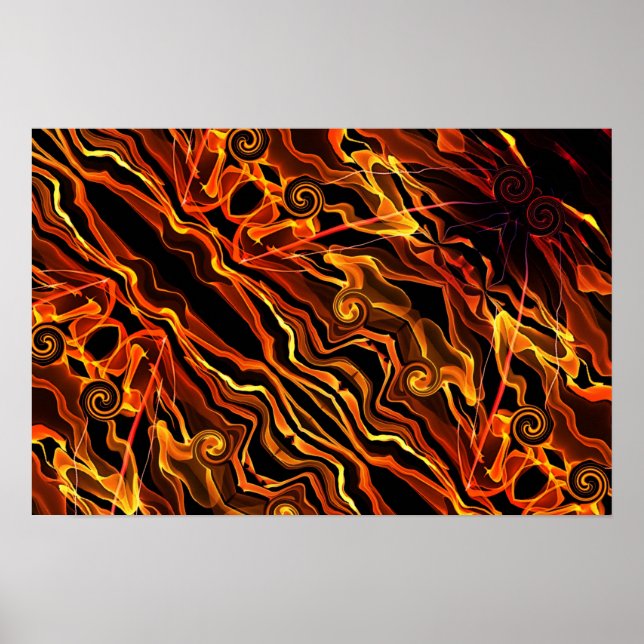 Poster Lueur du feu (Devant)