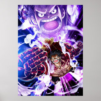 Poster Luffy Gear 4e